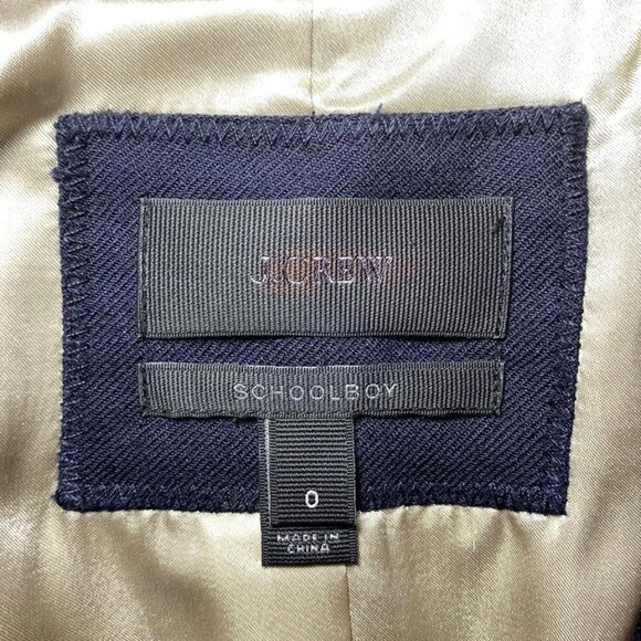 J CREW Original Black Label Wool Schoolboy Blazer - Picture 9 of 9
